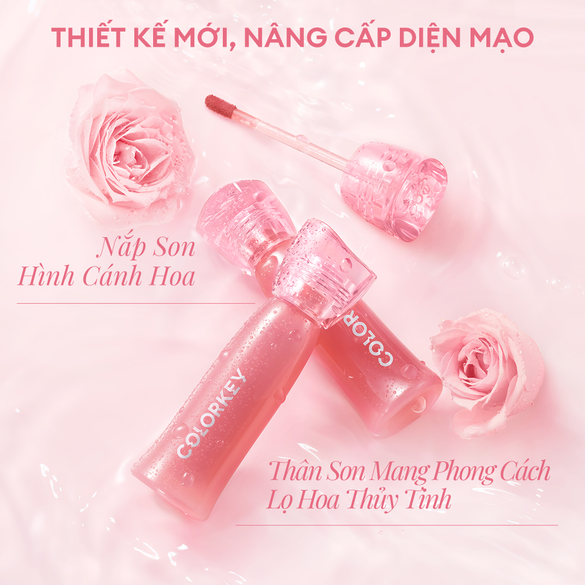 Review Son COLORKEY Watery Tint - Lì Mịn Nhẹ Môi, Không Dính, Lâu Trôi - Hinh 26