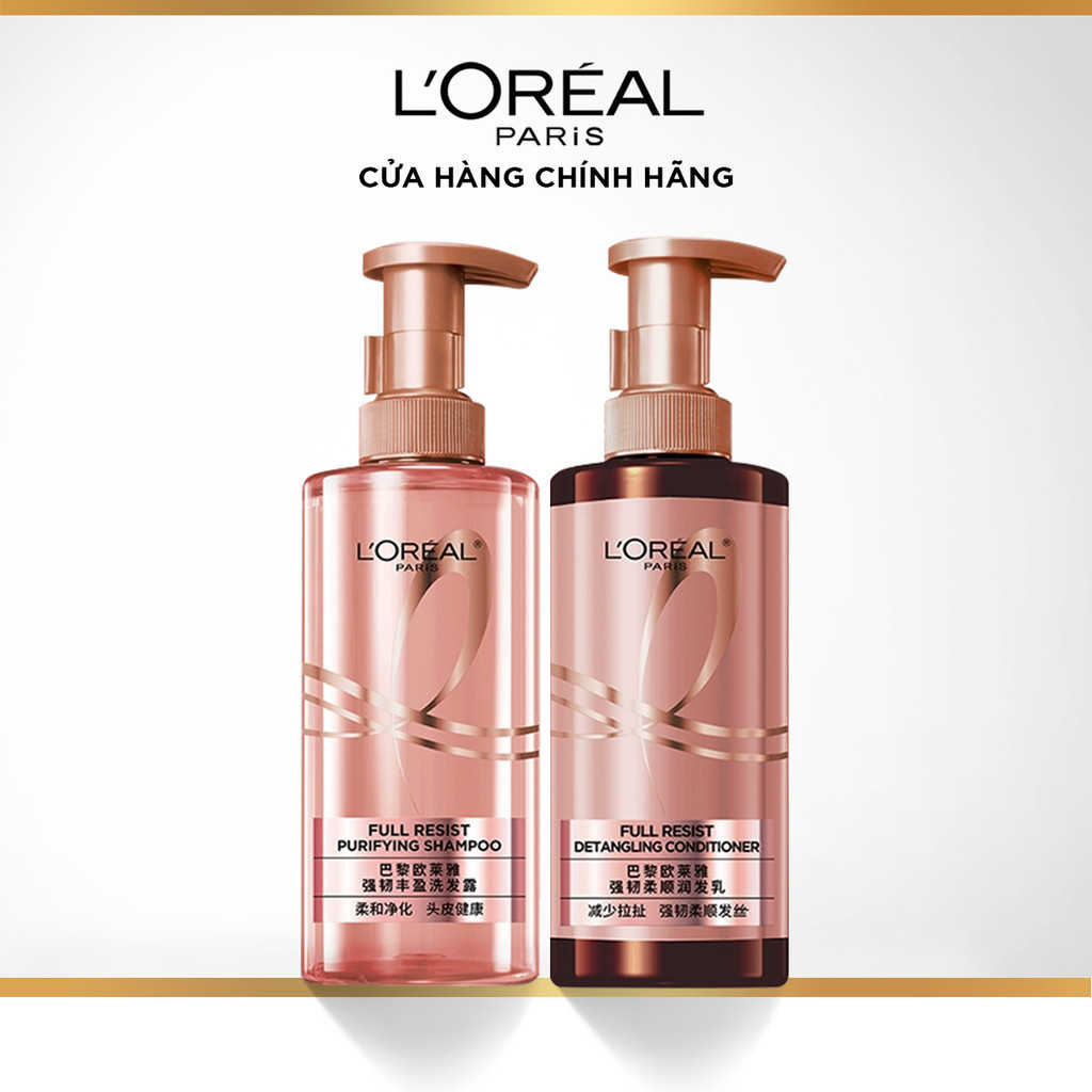 Review Bộ đôi Dầu Gội Xả L'Oreal Paris Elseve Full Resist 440ml – Giải Pháp Cho Tóc Gãy Rụng - Hinh 8
