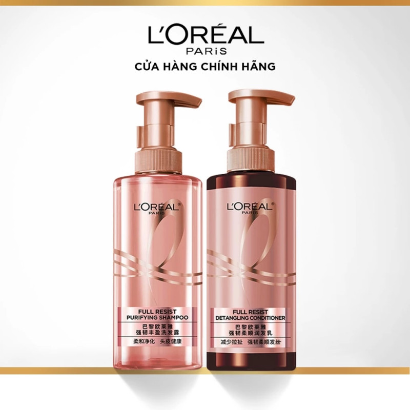 Review Bộ đôi Dầu Gội Xả L'Oreal Paris Elseve Full Resist 440ml – Giải Pháp Cho Tóc Gãy Rụng - Hinh 2