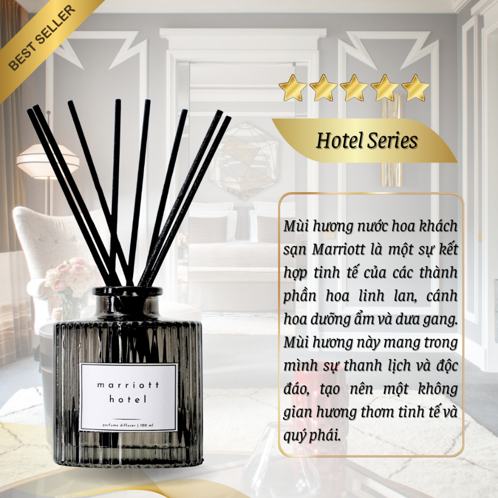 Nước Hoa Thơm Phòng CLOU: Review Chi Tiết 4 Mùi Hương Khách Sạn 100ml - Hinh 9