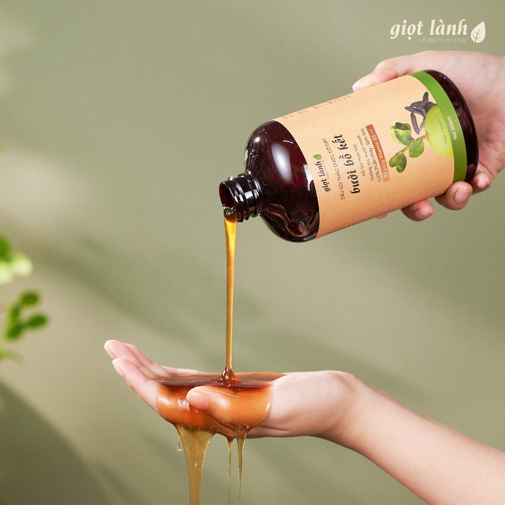 Dầu Gội Bồ Kết - Bưởi Giọt Lành 500ml: Review Chi Tiết Sản Phẩm Kích Mọc Tóc Thảo Dược - Hinh 4