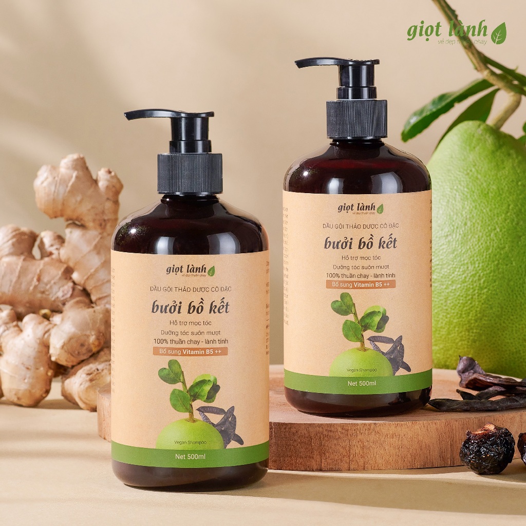 Dầu Gội Bồ Kết - Bưởi Giọt Lành 500ml: Review Chi Tiết Sản Phẩm Kích Mọc Tóc Thảo Dược - Hinh 8
