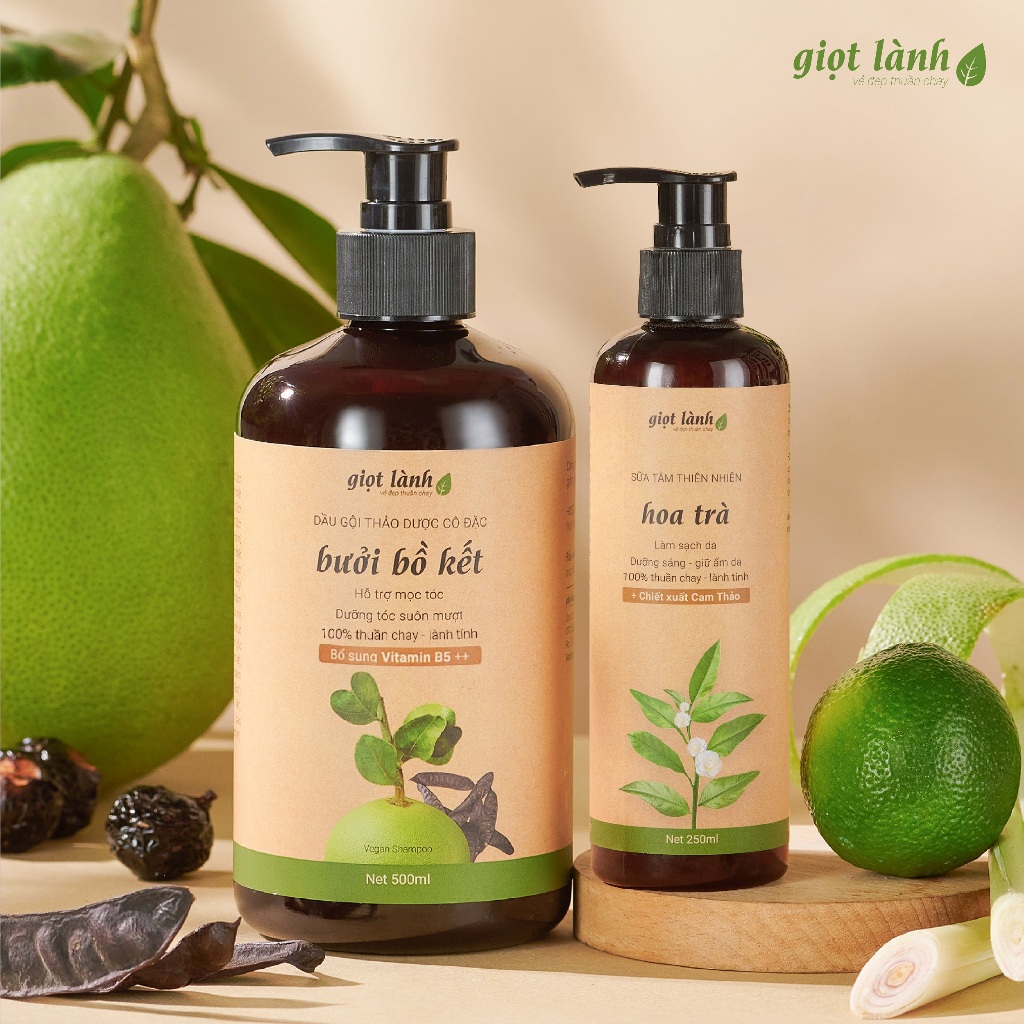 Dầu Gội Bồ Kết - Bưởi Giọt Lành 500ml: Review Chi Tiết Sản Phẩm Kích Mọc Tóc Thảo Dược - Hinh 12
