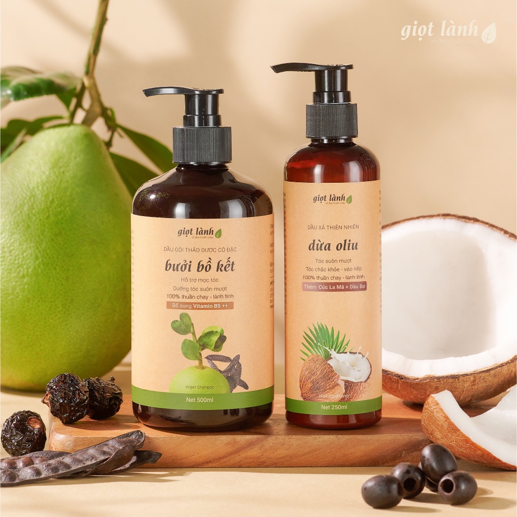 Dầu Gội Bồ Kết - Bưởi Giọt Lành 500ml: Review Chi Tiết Sản Phẩm Kích Mọc Tóc Thảo Dược - Hinh 9