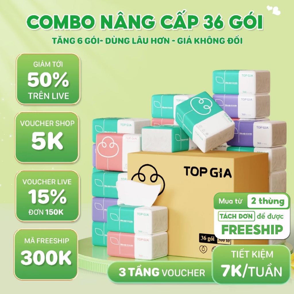 Review Thùng 30 Gói Giấy Ăn Rút Topgia 3 Màu Cao Cấp 4 Lớp - Lựa Chọn Thông Minh Cho Gia Đình - Hinh 10