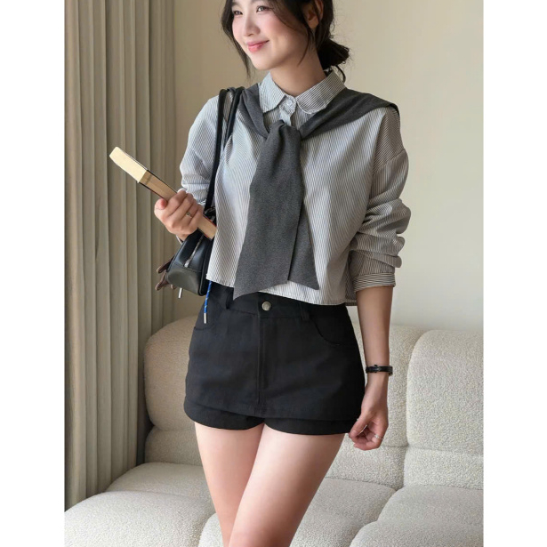 Quần Váy Chất Kaki - Basic Dáng Ngắn: Review Chi Tiết Từ A Đến Z - Hinh 5