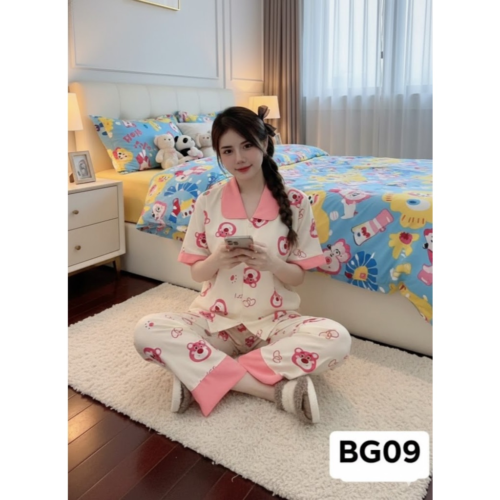 Review Bộ Pijama Nữ MeowMeow - Lụa Mềm Mại, Thoáng Mát, Cực Kỳ Dễ Thương - Hinh 22