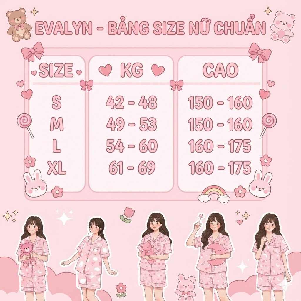 Review Bộ Pijama Nữ MeowMeow - Lụa Mềm Mại, Thoáng Mát, Cực Kỳ Dễ Thương - Hinh 6