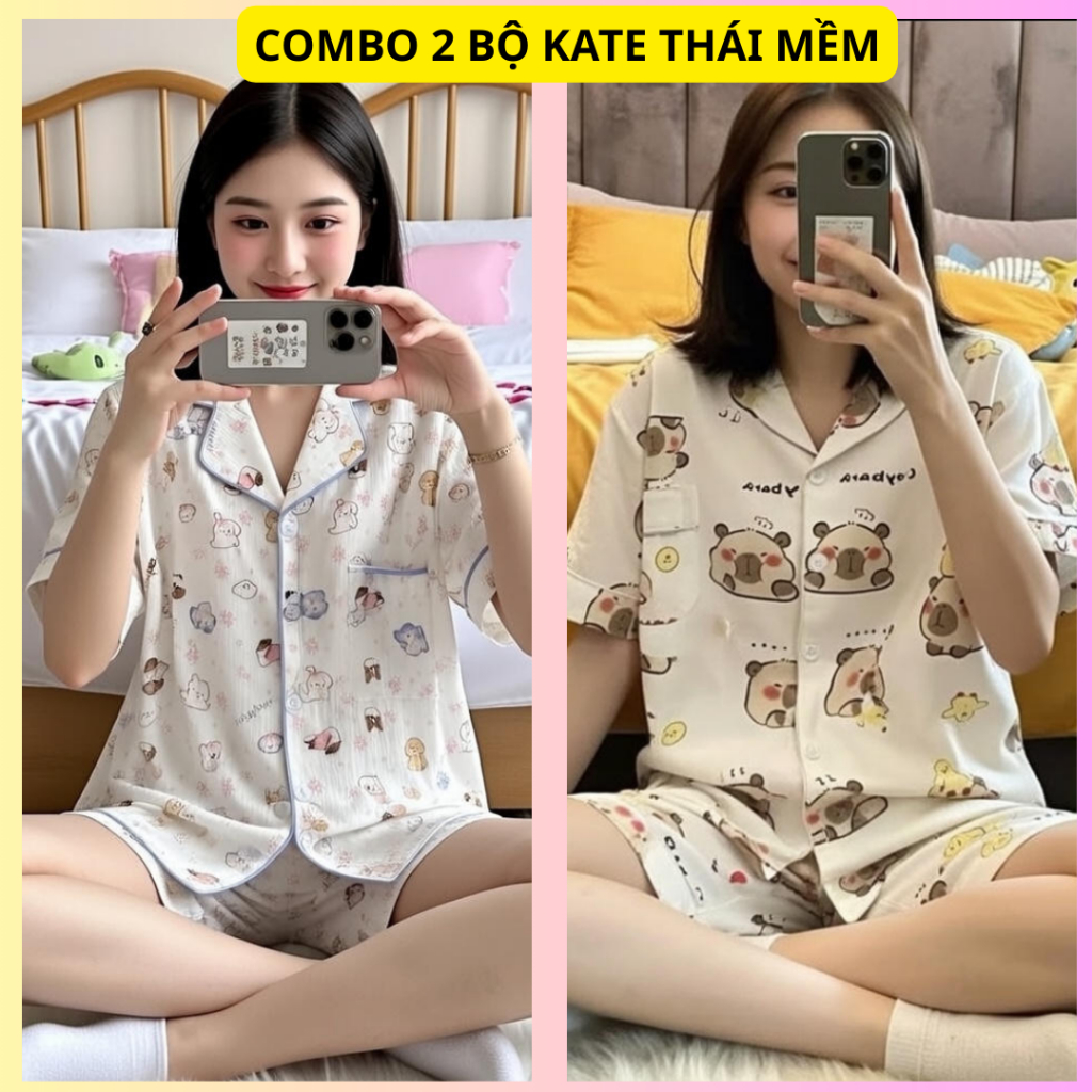 Review Bộ Pijama Nữ MeowMeow - Lụa Mềm Mại, Thoáng Mát, Cực Kỳ Dễ Thương - Hinh 11