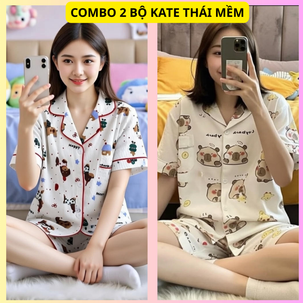 Review Bộ Pijama Nữ MeowMeow - Lụa Mềm Mại, Thoáng Mát, Cực Kỳ Dễ Thương - Hinh 12