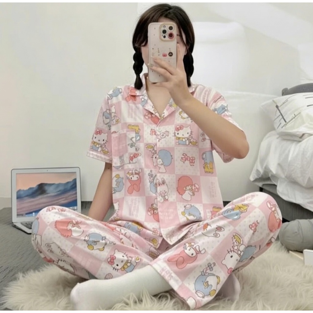 Review Bộ Pijama Nữ MeowMeow - Lụa Mềm Mại, Thoáng Mát, Cực Kỳ Dễ Thương - Hinh 4