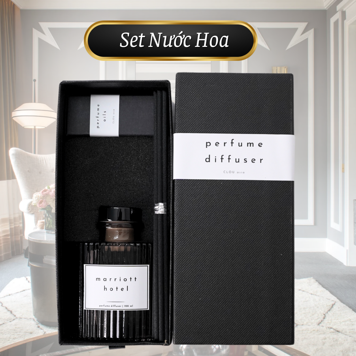 Nước Hoa Thơm Phòng CLOU: Review Chi Tiết 4 Mùi Hương Khách Sạn 100ml - Hinh 20