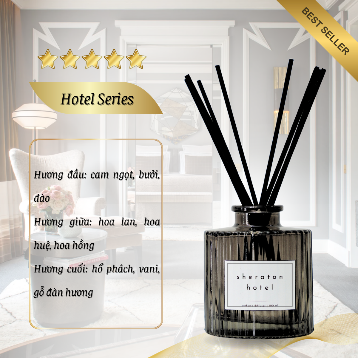 Nước Hoa Thơm Phòng CLOU: Review Chi Tiết 4 Mùi Hương Khách Sạn 100ml - Hinh 15