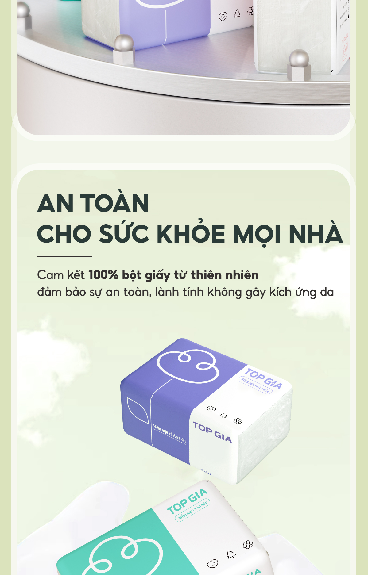 Review Thùng 30 Gói Giấy Ăn Rút Topgia 3 Màu Cao Cấp 4 Lớp - Lựa Chọn Thông Minh Cho Gia Đình - Hinh 17
