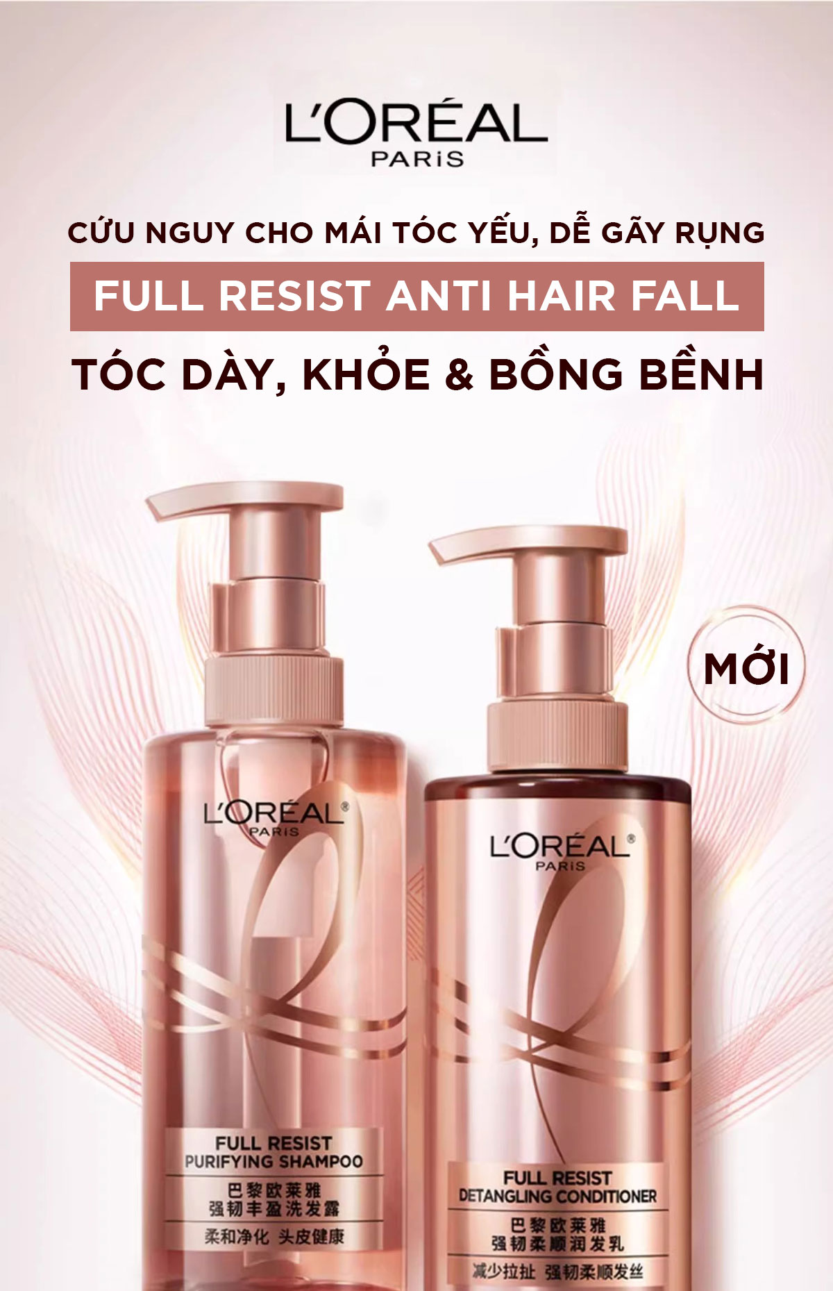 Review Bộ đôi Dầu Gội Xả L'Oreal Paris Elseve Full Resist 440ml – Giải Pháp Cho Tóc Gãy Rụng - Hinh 9
