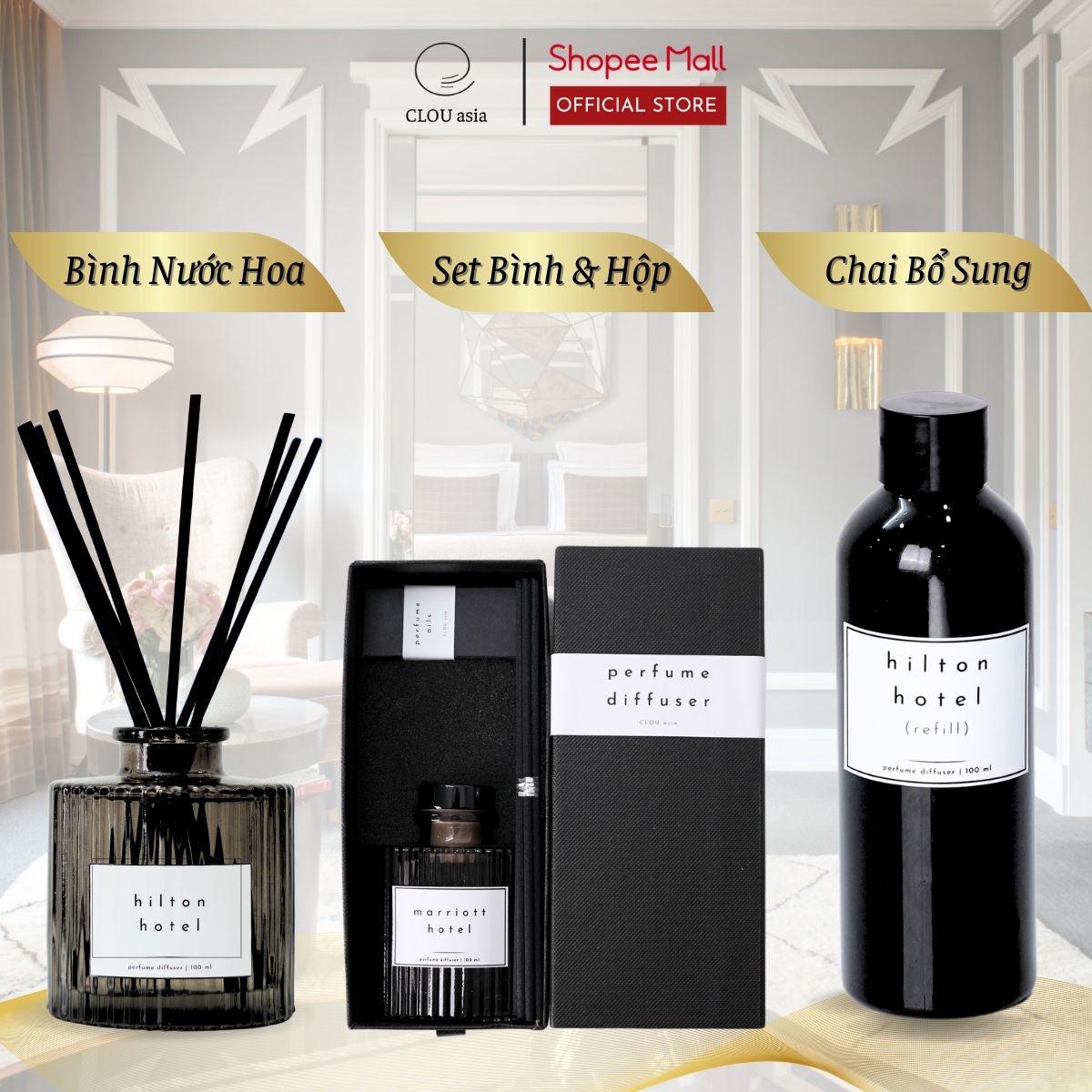 Nước Hoa Thơm Phòng CLOU: Review Chi Tiết 4 Mùi Hương Khách Sạn 100ml - Hinh 21